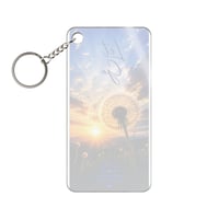 Image 3 of Let Go | Dandelion Inspirational Acrylic Keychain | Strength with Deanna