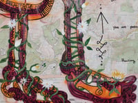 Image 4 of A3 Giclée Art Print — CADIR GUITAR — collaboration with Libby Bryson and Marc Craig