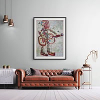 Image 2 of CADIR GUITAR — original artwork — collaboration with Libby Bryson and Marc Craig