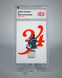 Hakeem Olajuwon | 34 | One-of-One