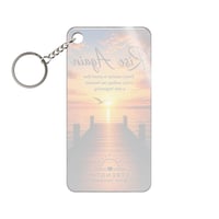 Image 2 of Rise Again | Sunrise Inspirational Acrylic Keychain | Strength with Deanna