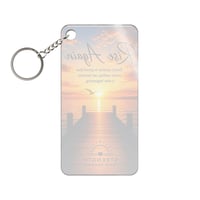 Image 3 of Rise Again | Sunrise Inspirational Acrylic Keychain | Strength with Deanna