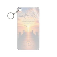Image 4 of Rise Again | Sunrise Inspirational Acrylic Keychain | Strength with Deanna