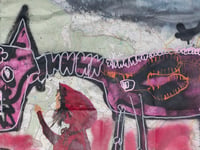 Image 2 of A3 Giclée Art Print — THE BLACK SHUCK… — collaboration with Sarah Jones and Marc Craig