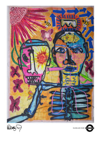 Image 1 of A3 Giclée Art Print — BLOOM AND BONE — collaboration with Sarah Jones and Marc Craig