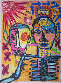 Image 4 of A3 Giclée Art Print — BLOOM AND BONE — collaboration with Sarah Jones and Marc Craig