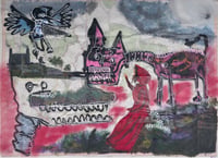Image 1 of THE BLACK SHUCK… — original artwork — collaboration with Sarah Jones and Marc Craig