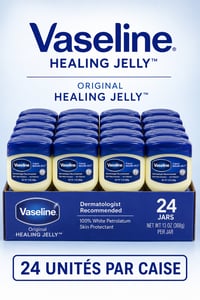 Vaseline Original Healing Jelly – 24 Units per Case