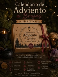 Calendario de adviento "Brujas"