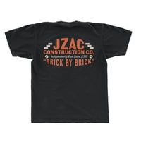 Image 2 of JZAC Construction Co. Tee – Black