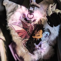 Image 4 of Angel and Devil Min KEYCHAIN