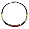 Santo Domingo Heishi Shell Necklace (Night)