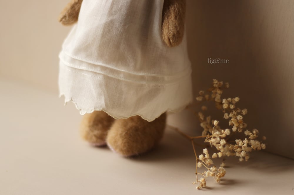 Image of Teddy Bear Art Doll | Lilly by Fig and Me