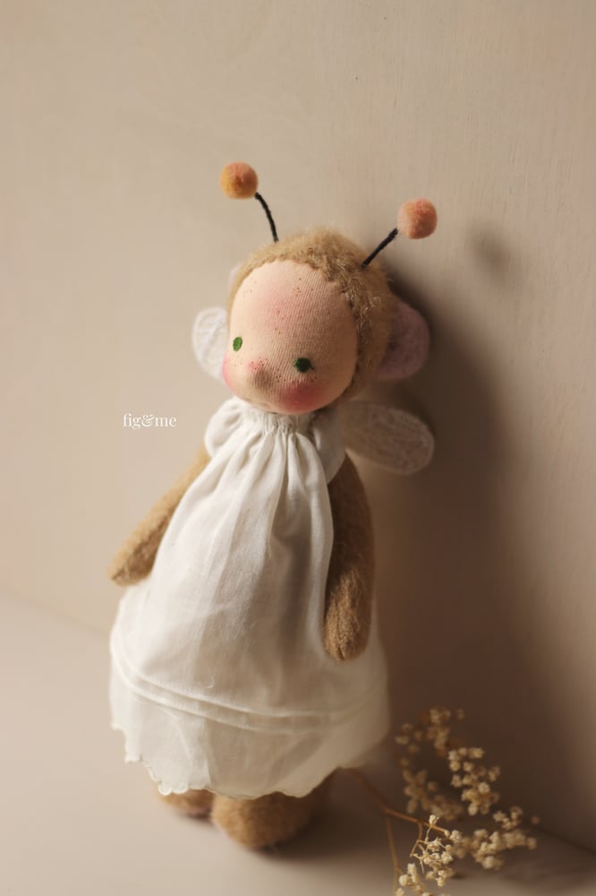 Image of Teddy Bear Art Doll | Lilly by Fig and Me