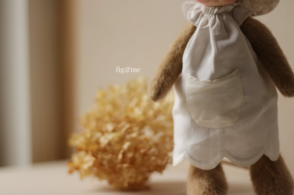 Image of Teddy Bear Art Doll | Milly by Fig and Me