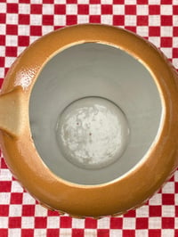 Image 3 of  French Ricard Anisette Carafe, 1960's Bistro Ceramic Pitcher