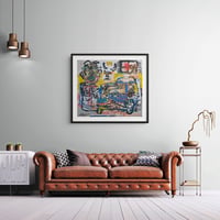 Image 2 of CAR CALAMITY IN GIRVAN — original artwork — collaboration with James Green and Marc Craig