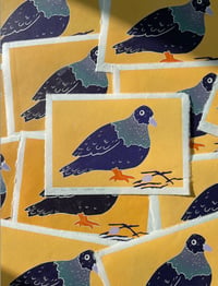 Image 2 of Honest Work - Lino Jigsaw Trykk