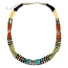 Santo Domingo Heishi Shell Necklace (Triple)