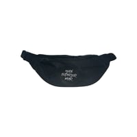 Image 2 of MSW woven badge black shoulder bag