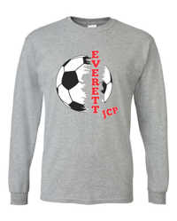 Image 1 of Everett JCP Soccer Long Sleeve Design 3