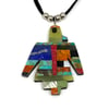 Santo Domingo Pendant Necklace (Thunderbird II)