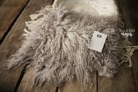 Earthy Grey hand felted fur