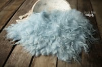 Dusty Blue hand felted fur