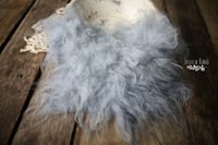 Pastel Navy hand felted fur