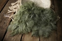 Forest Fern hand felted fur