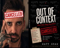 Image 1 of OUT OF CONTEXT / Book and Tee shirt package (various shirt designs, see images)