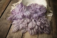 Plum Lavender hand felted fur