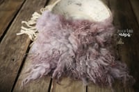 Antique Plum hand felted fur