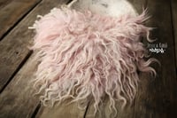 Ballet Slipper Pink hand felted fur
