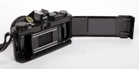 Image 5 of Olympus BLACK OM-1 35mm film SLR camera with 50mm F1.8 lens #2935 (NO METER)