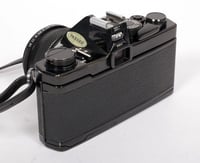 Image 4 of Olympus BLACK OM-1 35mm film SLR camera with 50mm F1.8 lens #2935 (NO METER)