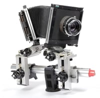 Image 7 of Sinar P 4X5 all geared monorail camera + Schneider 240mm lens + holders + film #2938