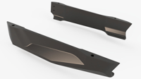 Image 1 of ZM Low Rider Tank Side Skirts
