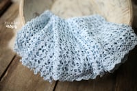 Image 3 of Vintage hand dyed crochet lace layers