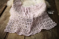 Image 6 of Vintage hand dyed crochet lace layers