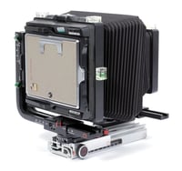 Image 6 of Linhof Technikardan 4X5 camera + 150mm + 250mm lenses film holders NEW BELLOWS #2936