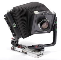 Image 7 of Linhof Technikardan 4X5 camera + 150mm + 250mm lenses film holders NEW BELLOWS #2936