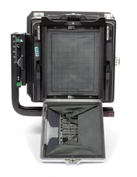 Image 5 of Linhof Technikardan 4X5 camera + 150mm + 250mm lenses film holders NEW BELLOWS #2936