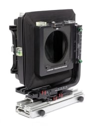 Image 10 of Linhof Technikardan 4X5 camera + 150mm + 250mm lenses film holders NEW BELLOWS #2936