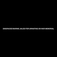 Quiet Husband - Disgraced Marine Jailed For Urinating On War Memorial 7" (Total Black)