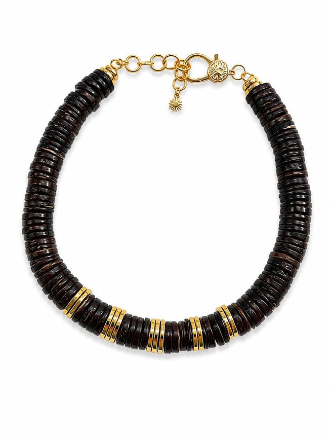 ARCHIVE VULCANO NOIR COLLIER 150€ - 70% = 45€