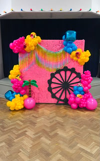 Image 1 of Hot Pink Sequin Wall