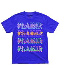 喜びと礼儀正しさ TEE BLUE