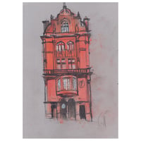 Image 1 of Scottish Temperance League Building, Hope Street - Soft Pastels and Charcoal on...