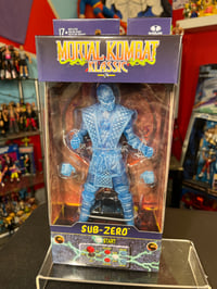 Image 1 of 2026 Mortal Kombat McFarlane Toys 7" Series Klassic Ice Sub Zero Figure MK2